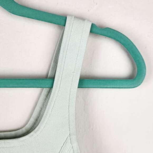 Aritzia Babaton Sculpt Knit Square Neck Bustier Crop Tank Top sz S - Picture 5 of 9